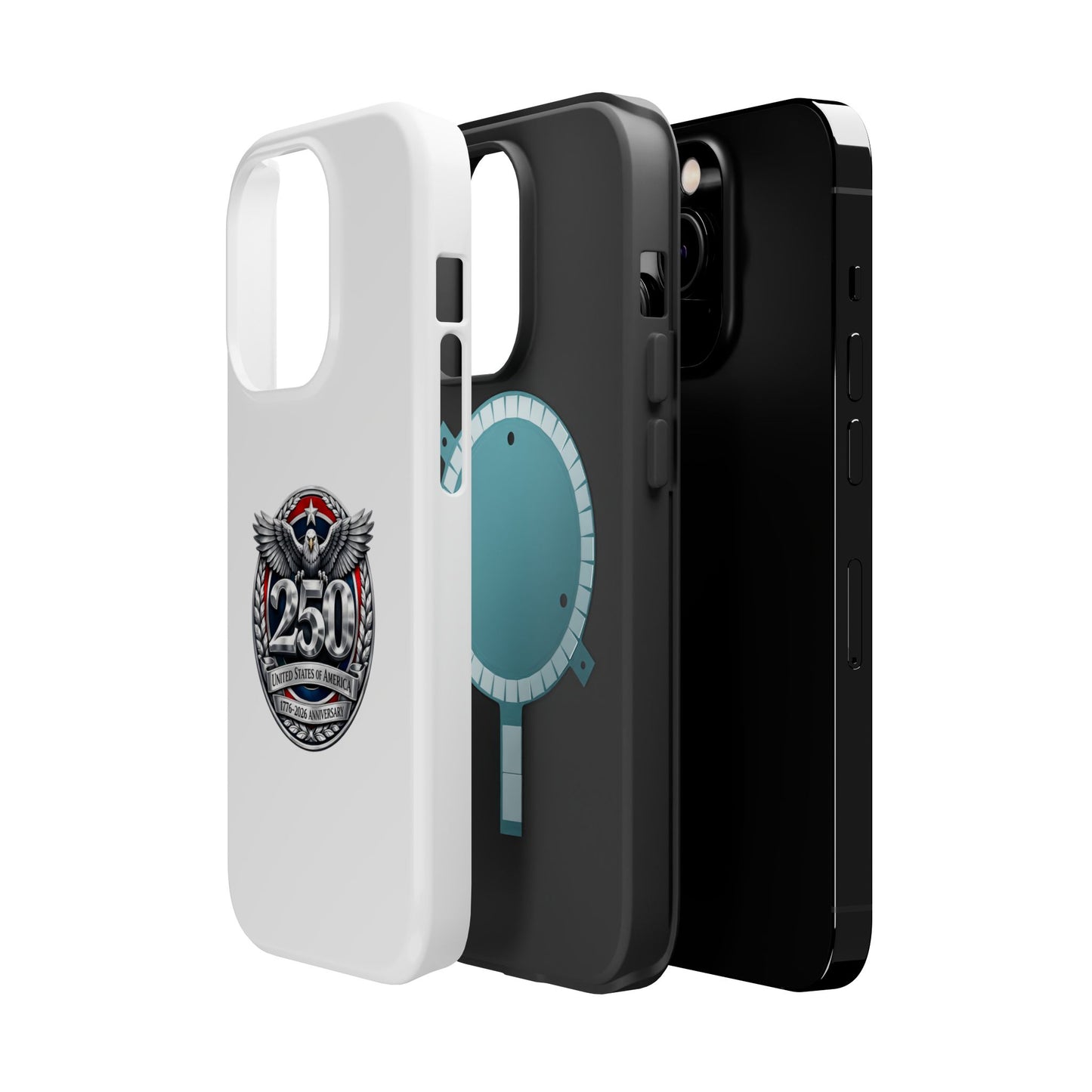 iPhone Magnetic Impact Case — 250th Anniversary Eagle Badge Design