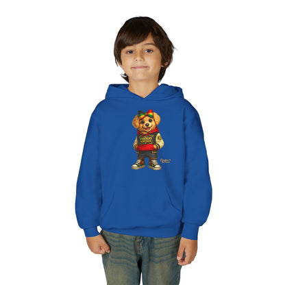 Youth Hoodie — 'Proud Heritage' Teddy Bear Streetwear Kids Pullover