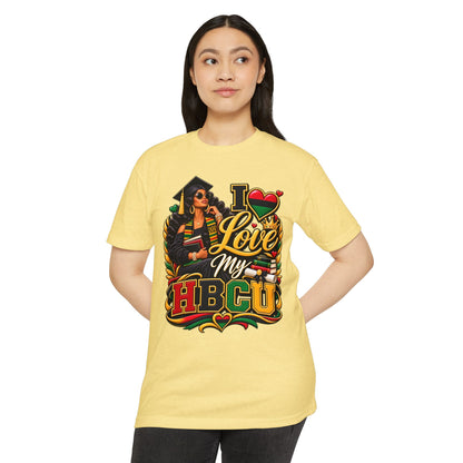 I Love My HBCU T-Shirt — Black Graduate Pride Graphic Tee
