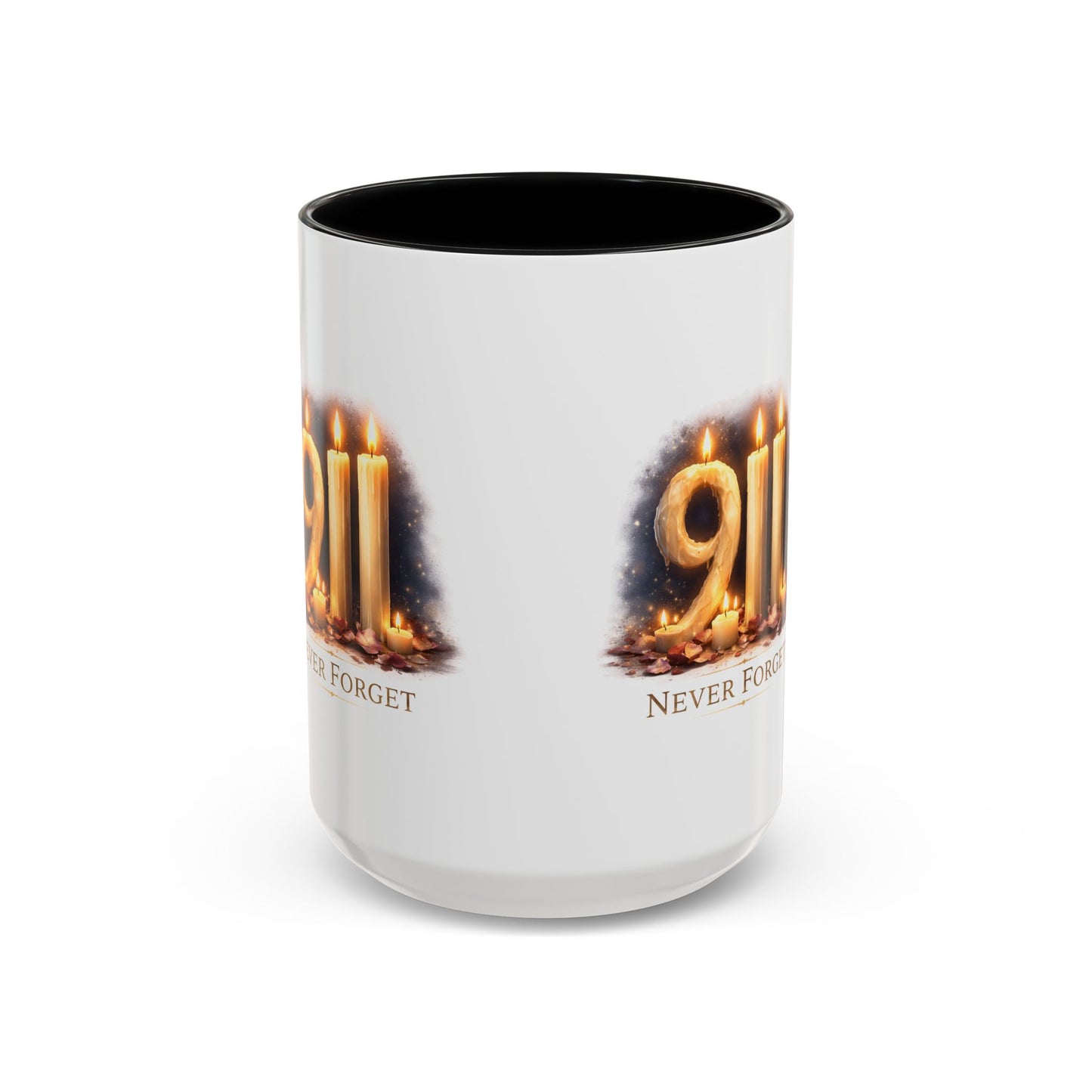9/11 Never Forget Memorial Coffee Mug