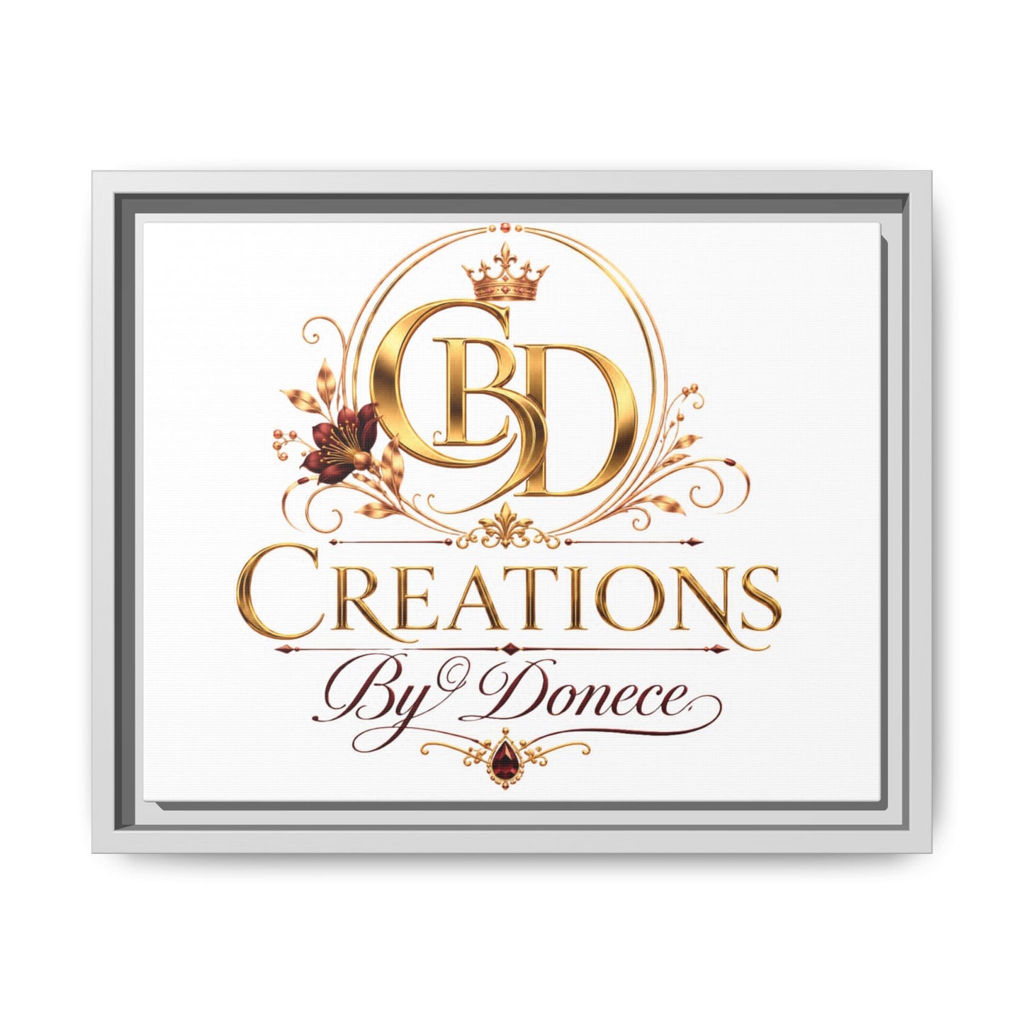Creations By Donece — Framed Matte Canvas Wall Art
