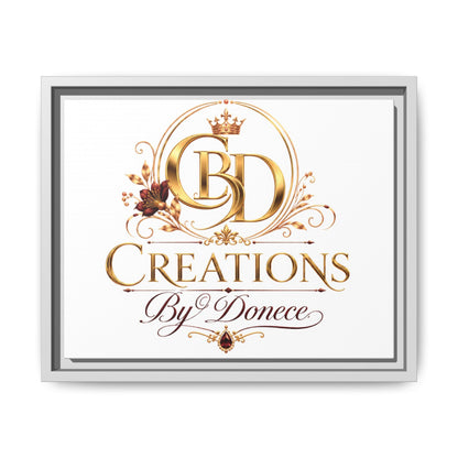 Creations By Donece — Framed Matte Canvas Wall Art