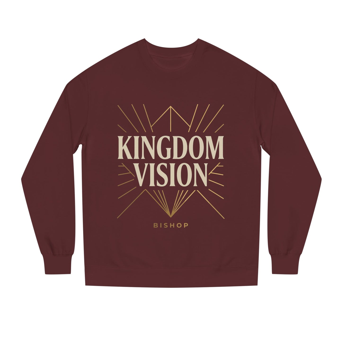 Kingdom Vision Sweatshirt — Faith-Based Inspirational Crewneck
