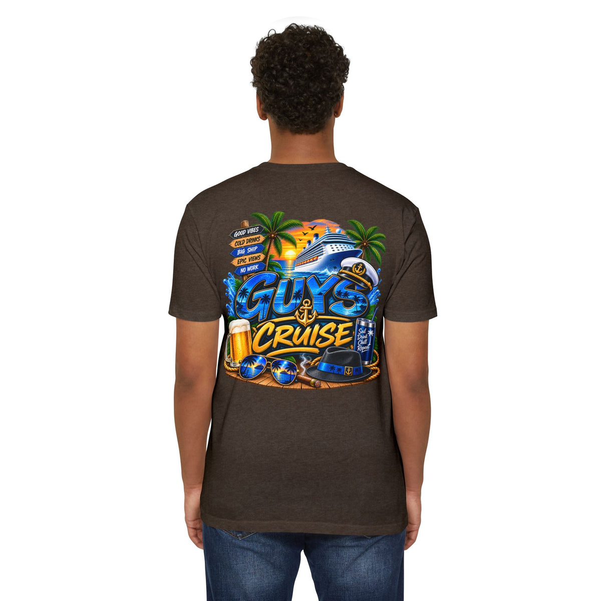 Guys Cruise T-Shirt — Men's Cruise Party Vacation Tee