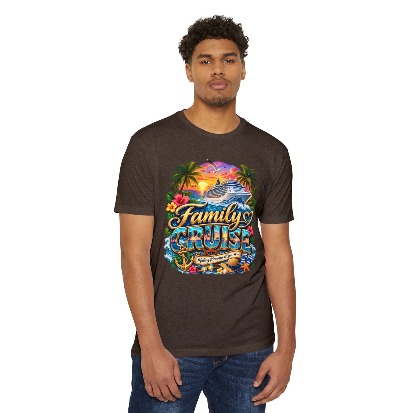 Family Cruise T-Shirt — Tropical Vacation Crew Cruise Shirt