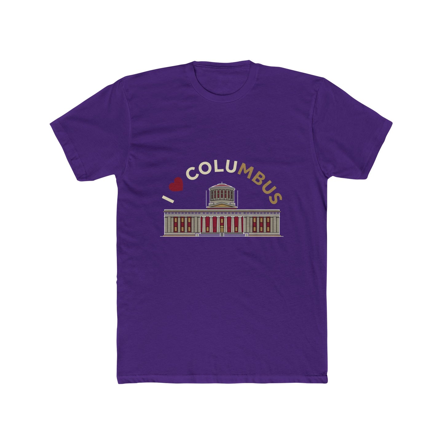 I  Columbus Crew T‑Shirt — Columbus Skyline City Landmark Tee