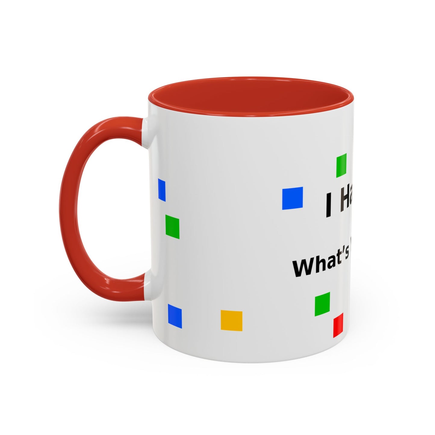 Autism Awareness Coffee Mug - "I Have Autism, What's Your Superpower?" Accent Mug