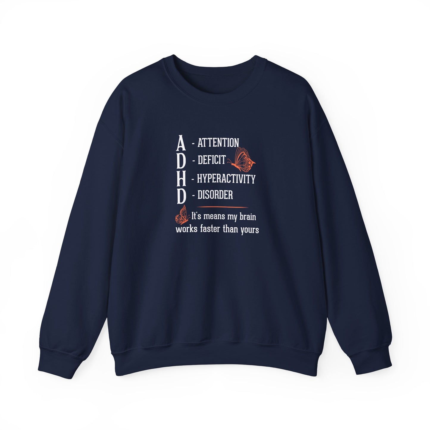 ADHD Awareness Crewneck Sweatshirt