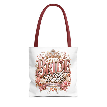 Bride-to-Be Floral Tote Bag - Bachelorette Gift & Bridal Shower Accessory