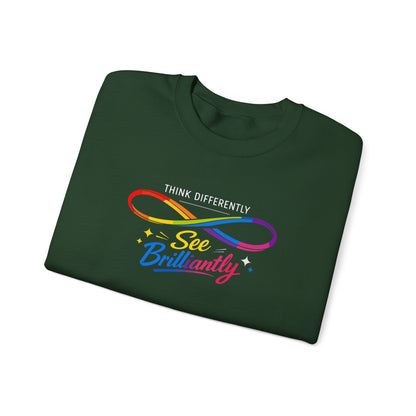 Think Differently See Brilliantly Sweatshirt