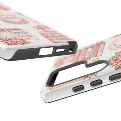 Faith Phone Case — 'Jesus Saves' Floral Christian Scripture iPhone Case
