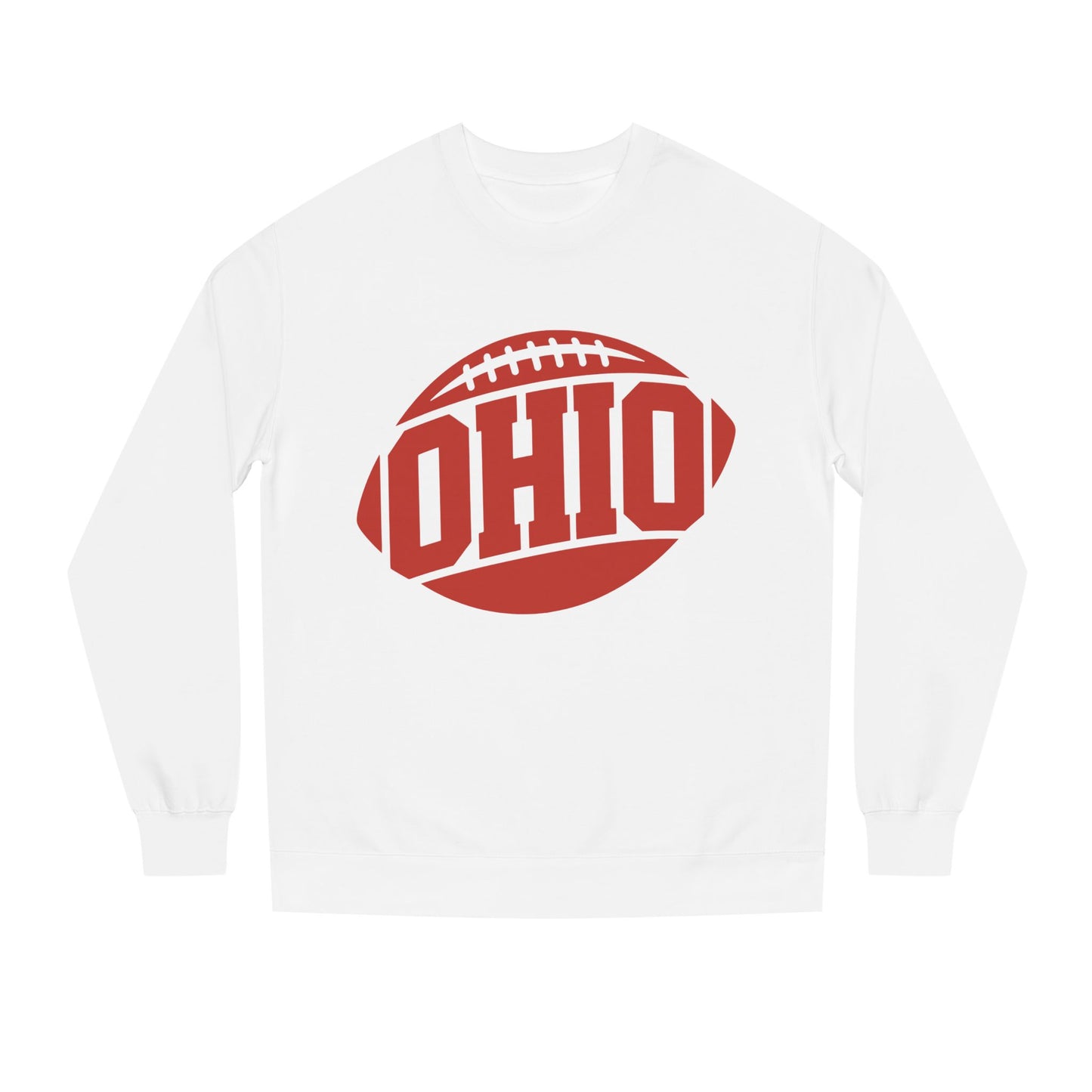 Ohio Football Crewneck Sweatshirt — Vintage Collegiate Game Day Pullover