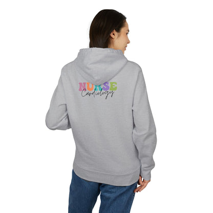 Nurse Cardiology Hoodie — Colorful Script Medical Nurse Pullover