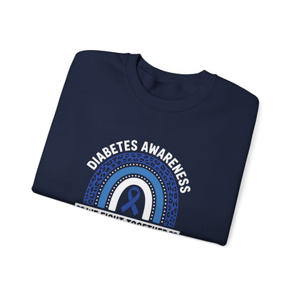 Diabetes Awareness We Fight Together Sweatshirt