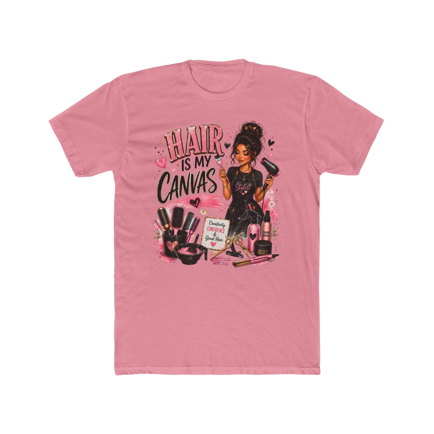 Hair Is My Canvas T‑Shirt