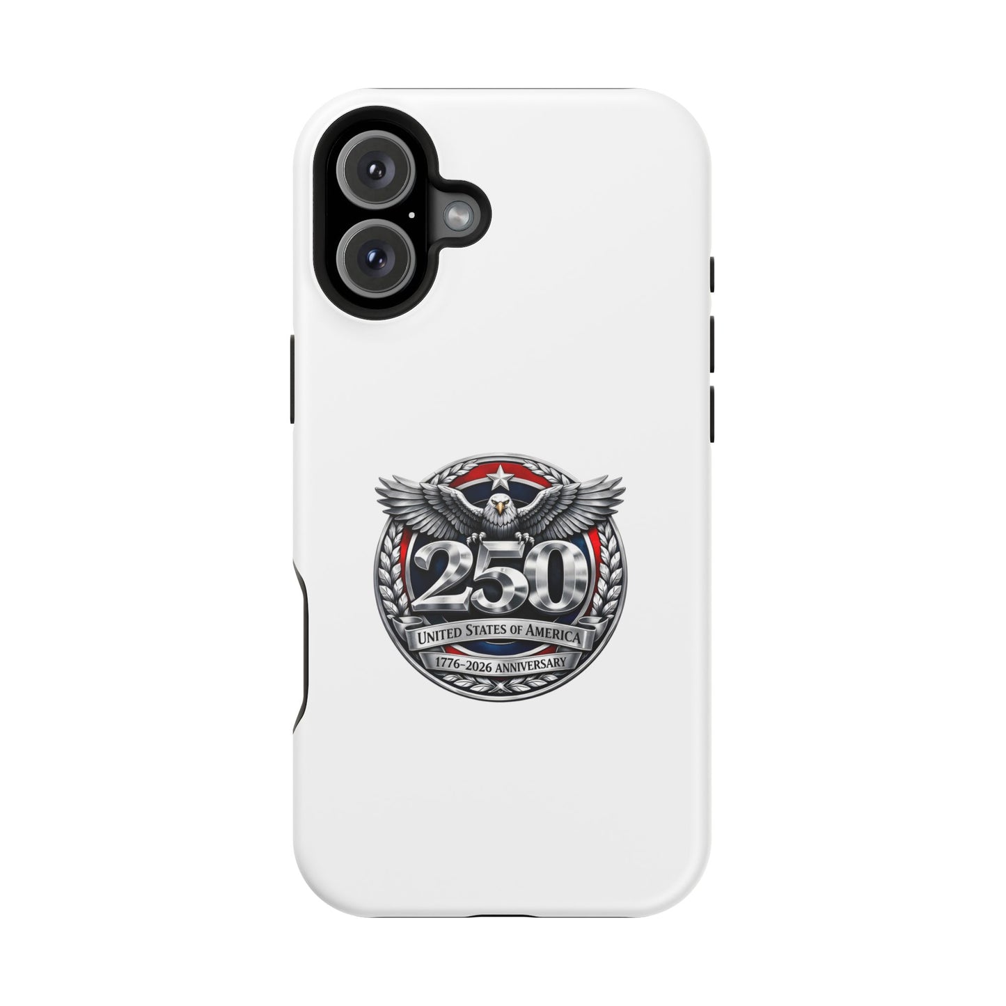 iPhone Magnetic Impact Case — 250th Anniversary Eagle Badge Design