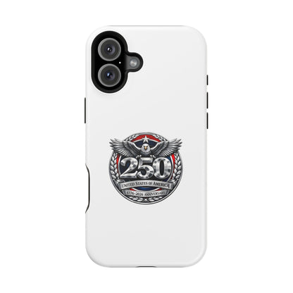 iPhone Magnetic Impact Case — 250th Anniversary Eagle Badge Design