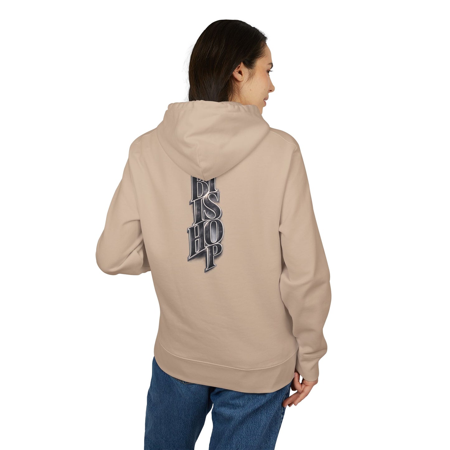 Bishop Vertical Gothic Logo Hoodie