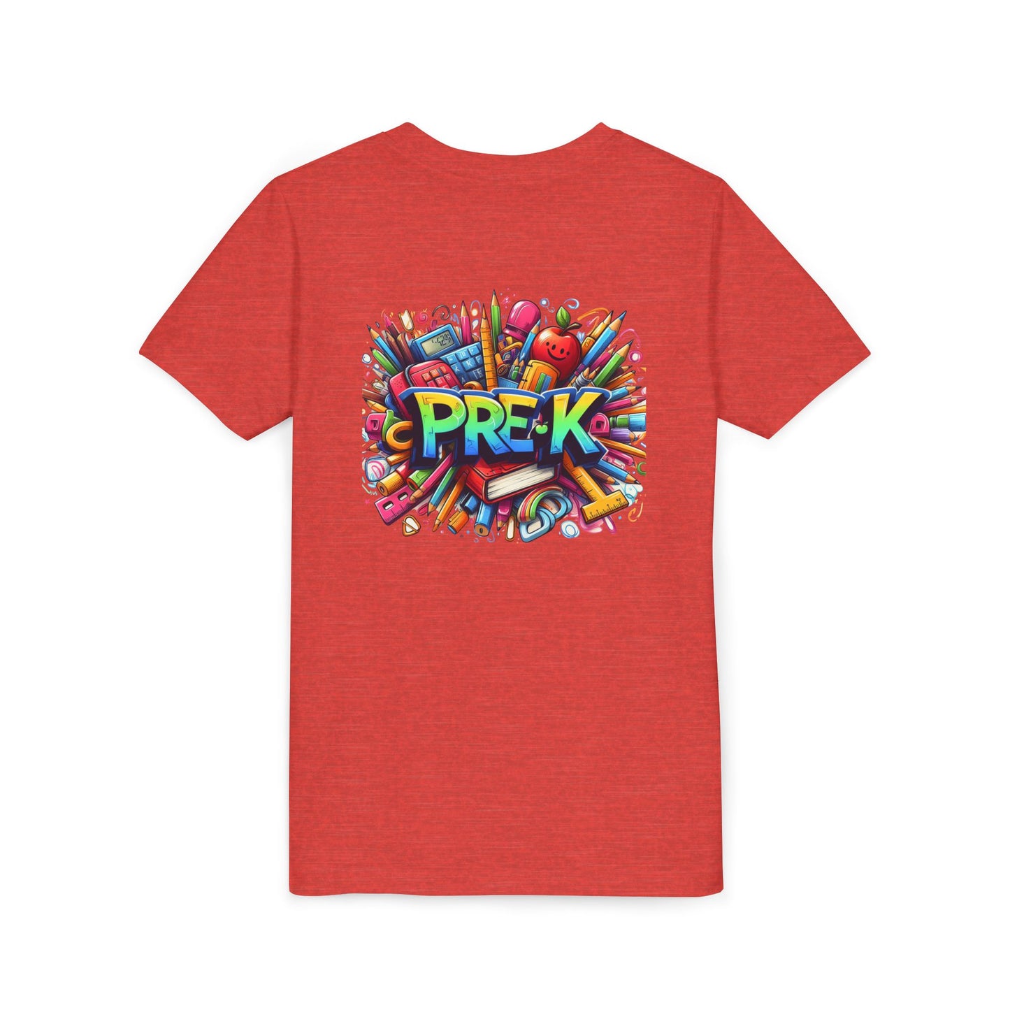 PRE-K Kids Tee — Colorful Back-to-School Pre-K Shirt for Preschoolers