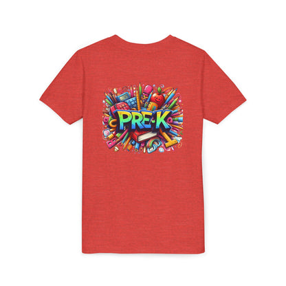 PRE-K Kids Tee — Colorful Back-to-School Pre-K Shirt for Preschoolers