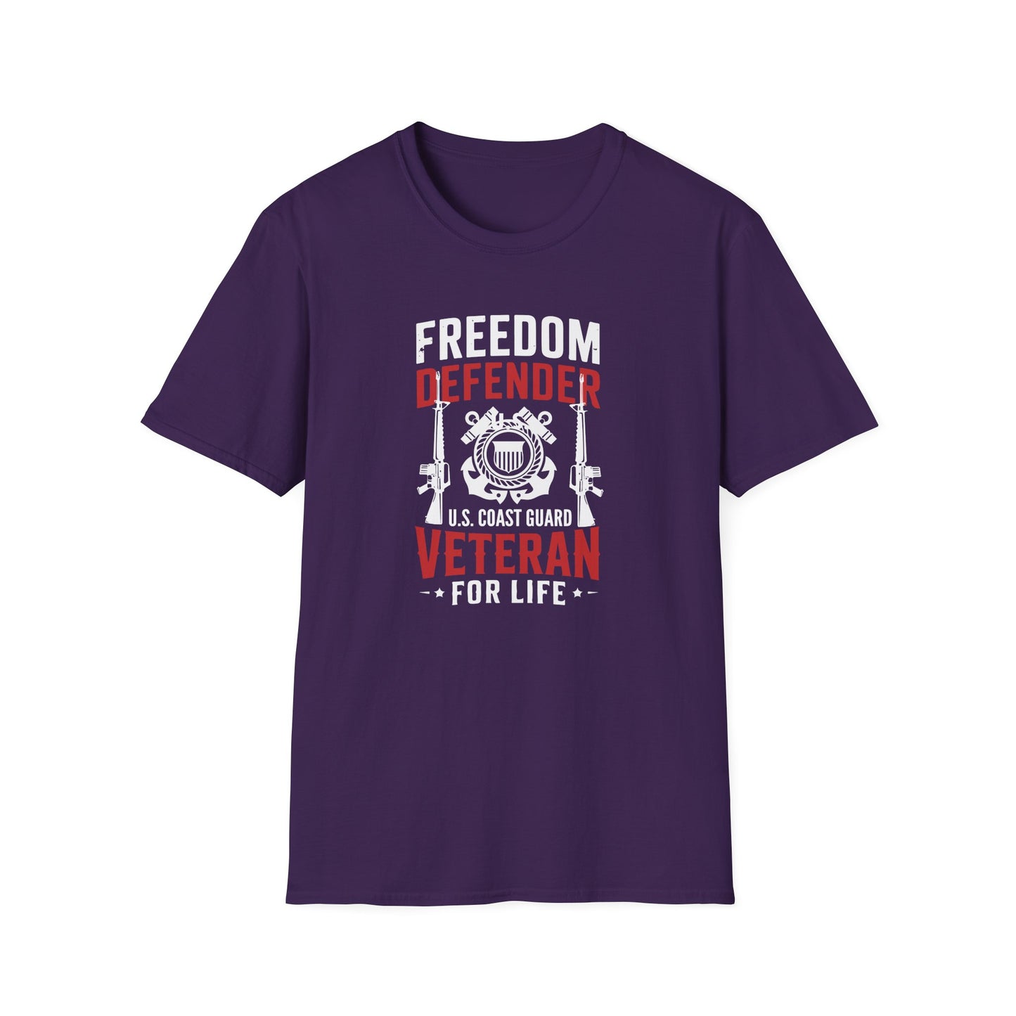 Freedom Defender U.S. Coast Guard Veteran T-Shirt