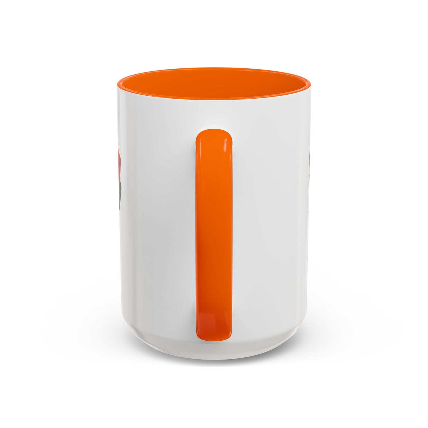 Juneteenth Ribbon Coffee Mug — Black/Red/Green Celebration Accent Mug