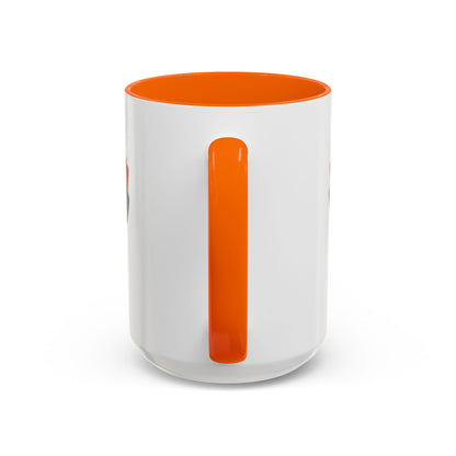 Juneteenth Ribbon Coffee Mug — Black/Red/Green Celebration Accent Mug