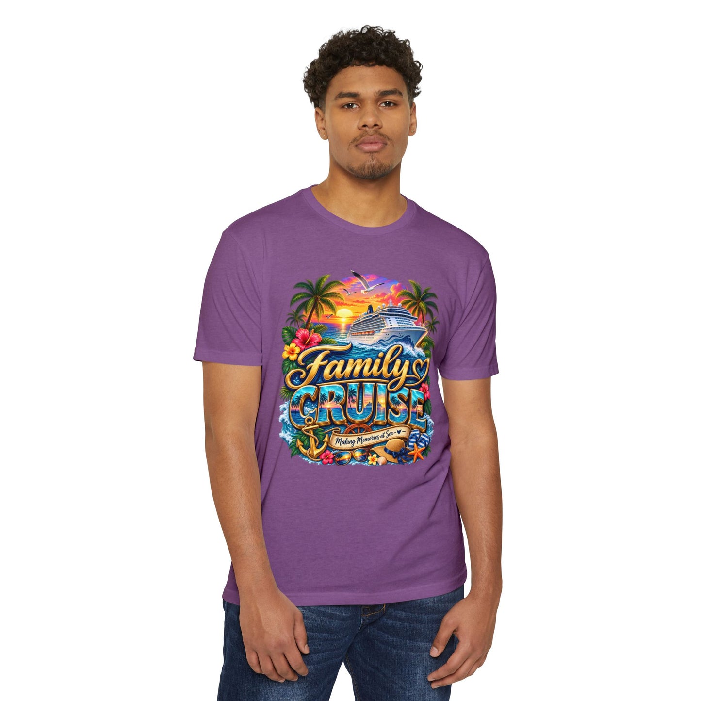 Family Cruise T-Shirt — Tropical Vacation Crew Cruise Shirt