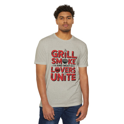 Grill, Smoke and Meat Lovers Unite T-Shirt
