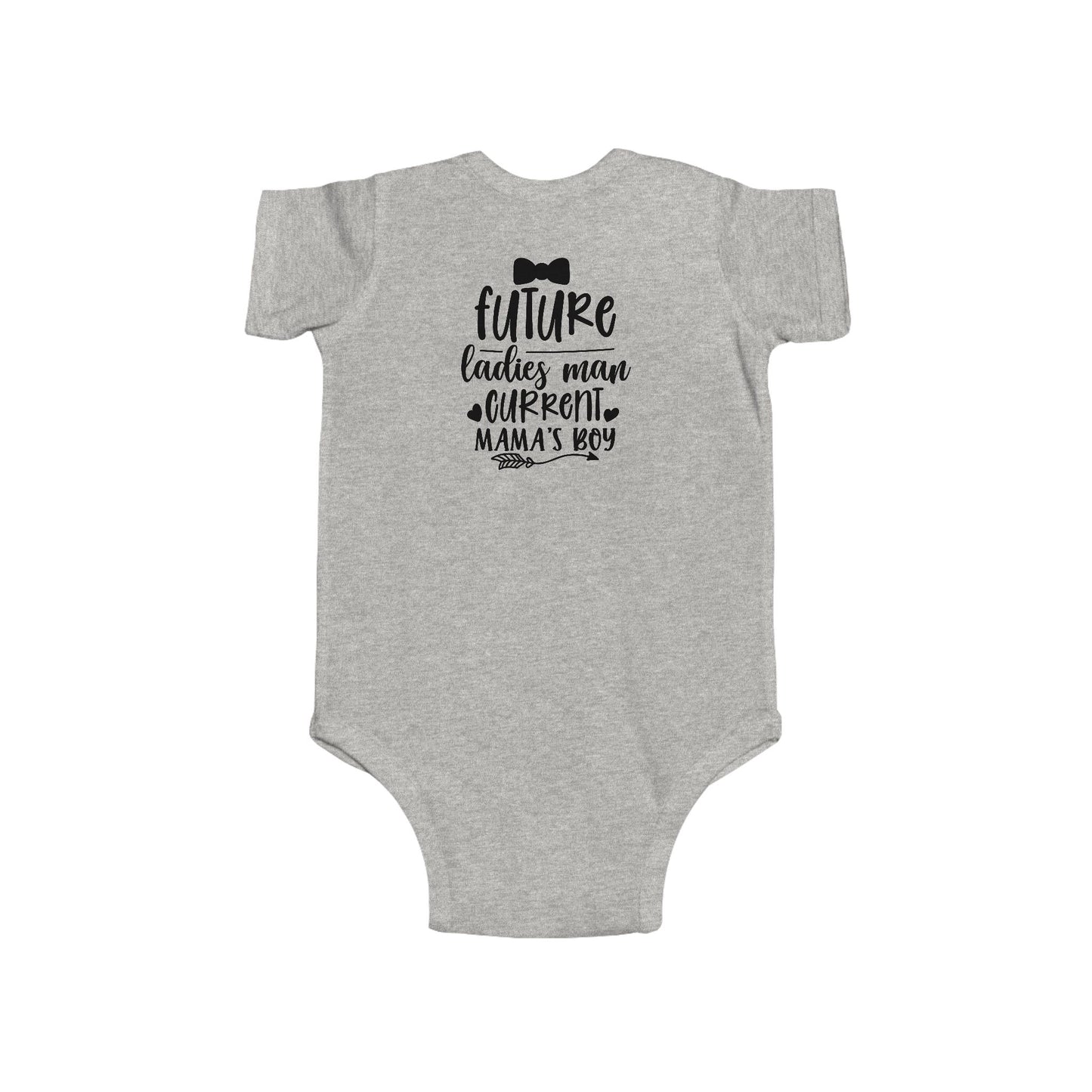 Infant Bodysuit – "Future Ladies Man (Current Mama's Boy)" Cute Baby Onesie