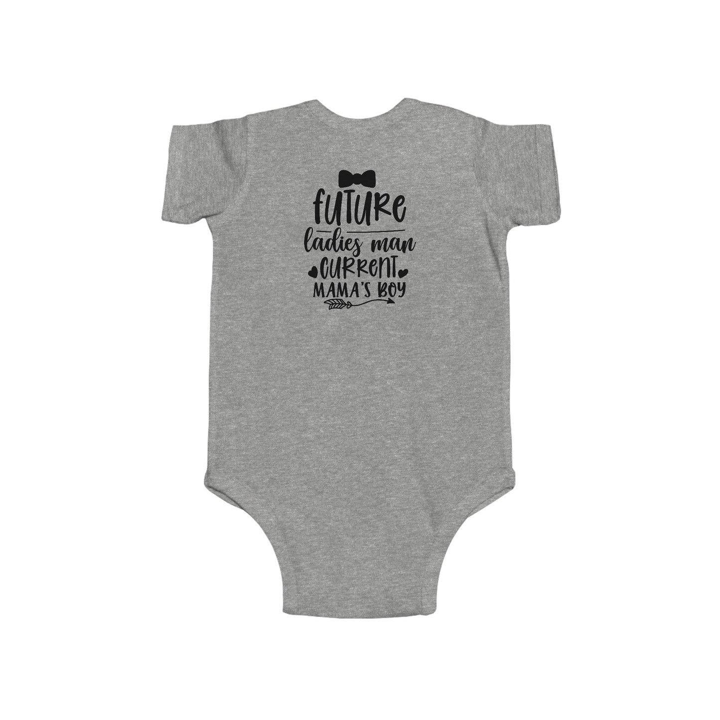 Infant Bodysuit – "Future Ladies Man (Current Mama's Boy)" Cute Baby Onesie