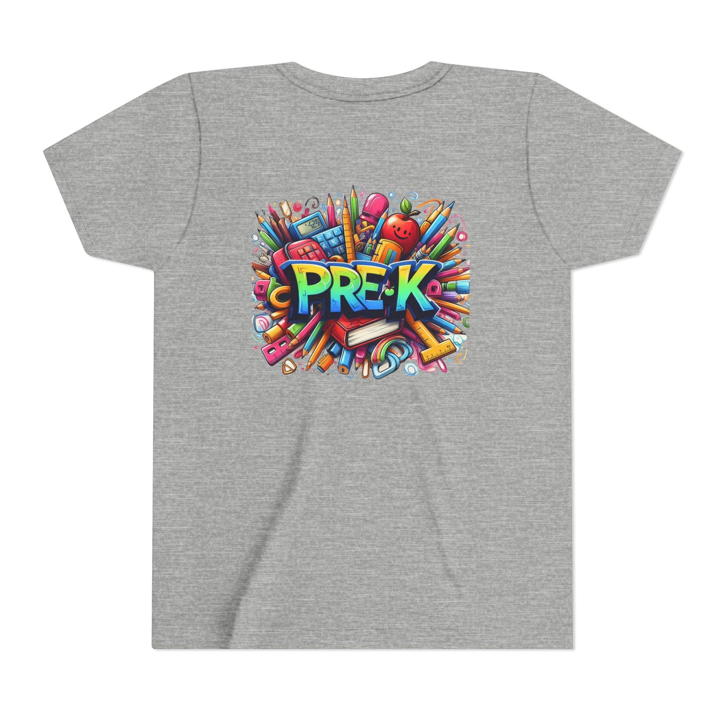PRE-K Kids Tee — Colorful Back-to-School Pre-K Shirt for Preschoolers