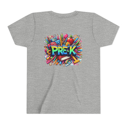 PRE-K Kids Tee — Colorful Back-to-School Pre-K Shirt for Preschoolers
