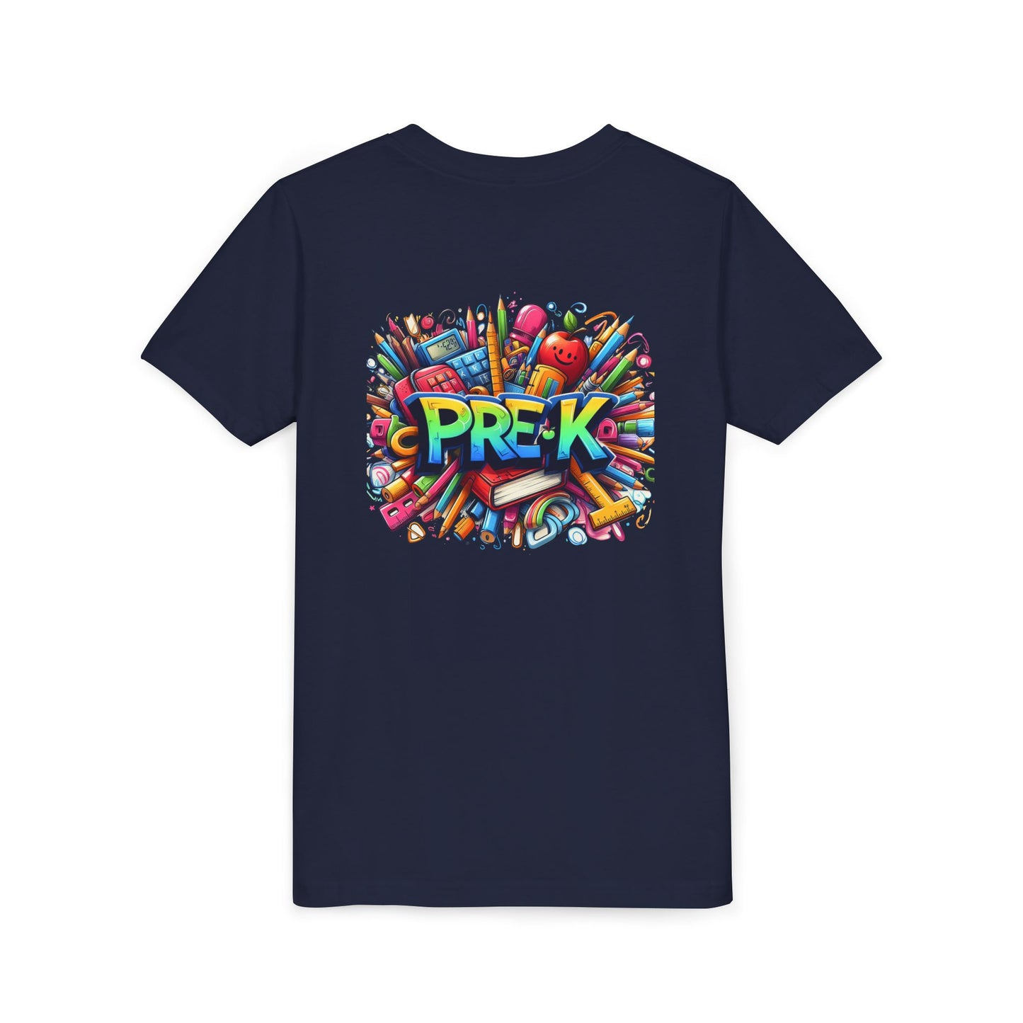 PRE-K Kids Tee — Colorful Back-to-School Pre-K Shirt for Preschoolers