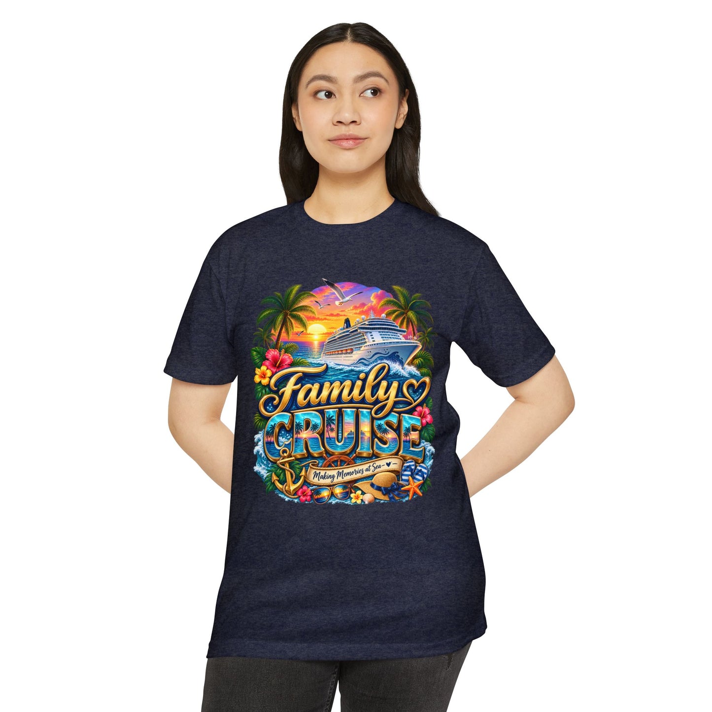 Family Cruise T-Shirt — Tropical Vacation Crew Cruise Shirt