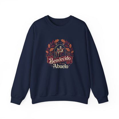 Bendecido Por Mi Abuelo Sweatshirt