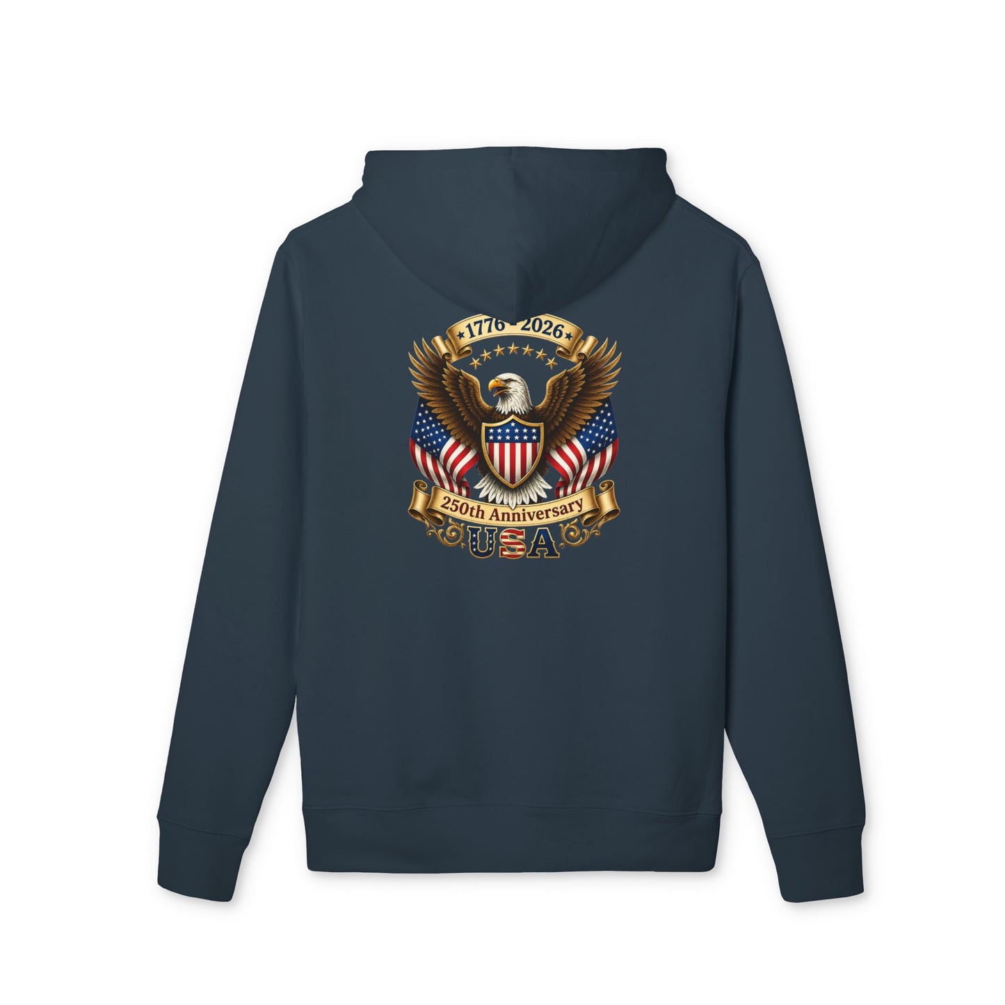 USA 250th Anniversary Eagle Hoodie – Patriotic 1776–2026 Sweatshirt