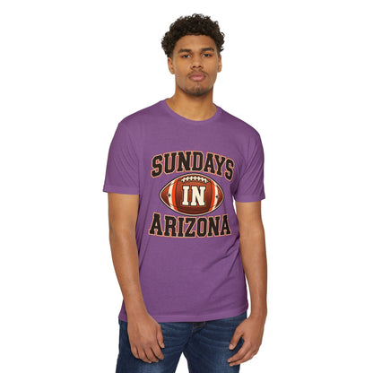 Sundays in Arizona Football T‑Shirt — Vintage Game Day Tee