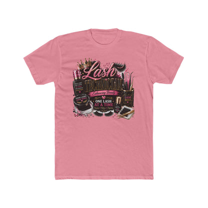 Lash Artist Crew Tee – “One Lash at a Time” Beauty Tools Graphic T-Shirt