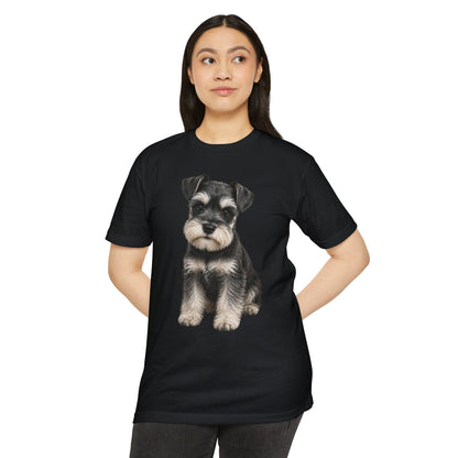 Schnauzer Puppy T-Shirt — Cute Dog Graphic Tee