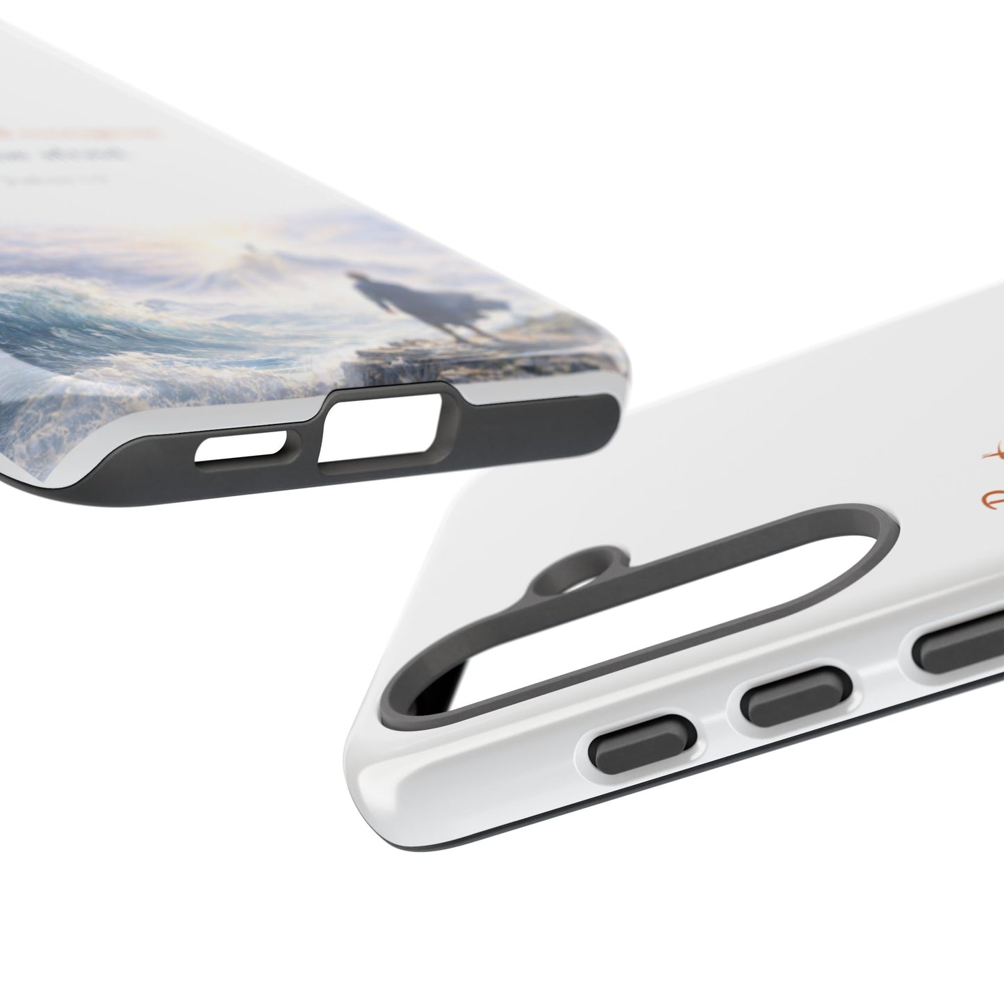 Inspirational 'Be Strong and Courageous' Phone Case — Joshua 1:9 Christian Protective Tough Case