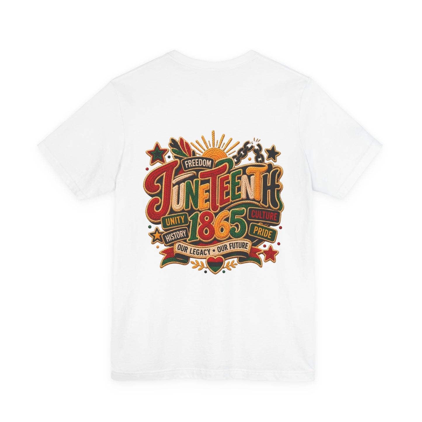 Juneteenth 1865 Celebration T-Shirt — Freedom, Unity & Pride Tee