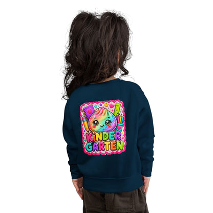 Kindergarten Cute Rainbow Character Toddler Sweatshirt