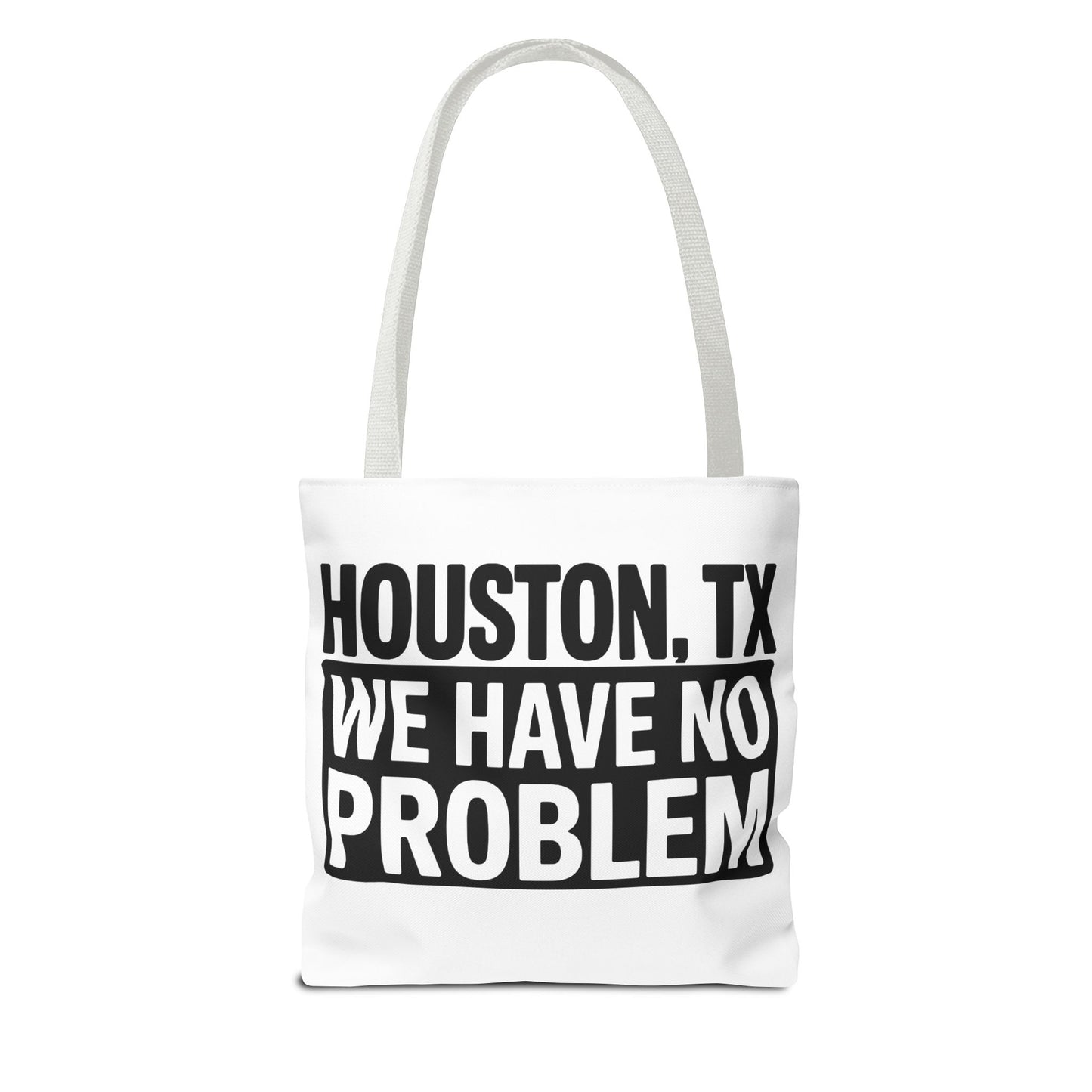 Houston TX Tote Bag — 'We Have No Problem' Graphic Market Tote