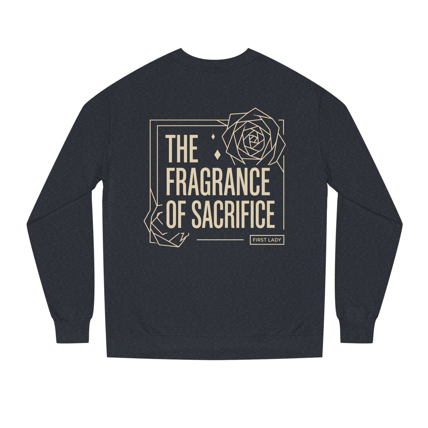 The Fragrance of Sacrifice Sweatshirt — Floral Graphic Crewneck