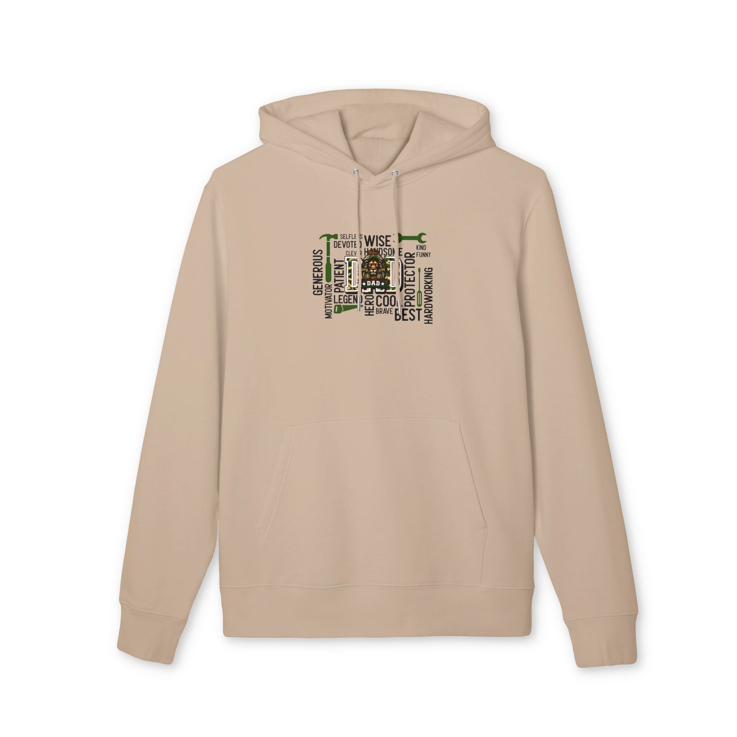 Dad Word Cloud Hoodie — Father's Day Gift Pullover