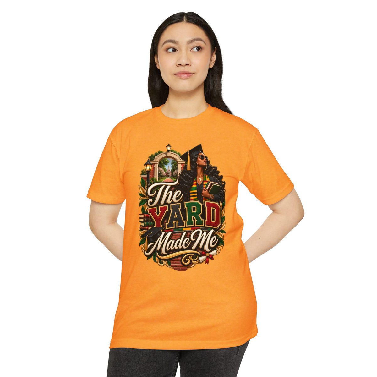 The Yard Made Me T-Shirt — Reggae Jamaican Pride Graphic Tee