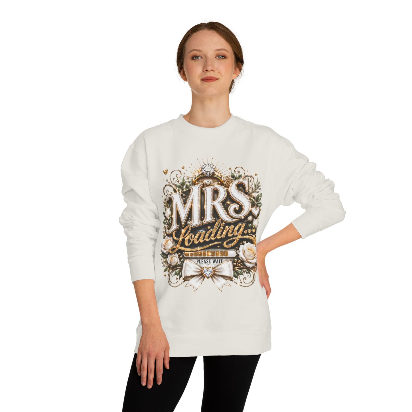 Mrs. Loading Crewneck Sweatshirt – Bridal Bachelorette 'Mrs. Loading' Sweater