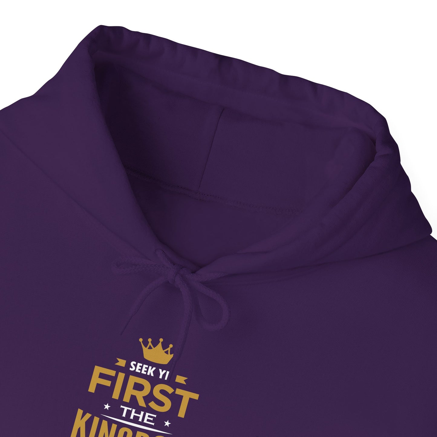 Seek Yek First The Kingdom Of God Matthew 6 : 33 Hoodie
