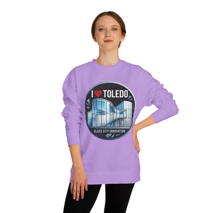 I  Toledo Glass City Sweatshirt — Toledo Skyline Crewneck